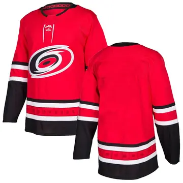Men's Blank Carolina Hurricanes Authentic Red ＃ Home Jersey