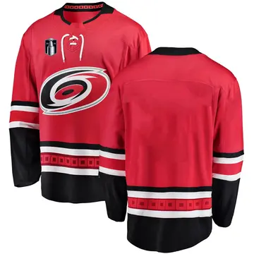 Men's Blank Carolina Hurricanes Breakaway Red ＃ Home 2026 Stanley Cup Final Jersey