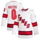 Men's Kyle Masters Carolina Hurricanes ＃0 Authentic White 2020/21 Away Jersey