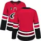 Women's Blank Carolina Hurricanes Authentic Red ＃ Home 2026 Stanley Cup Final Jersey