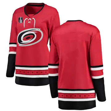Women's Blank Carolina Hurricanes Breakaway Red ＃ Home 2026 Stanley Cup Final Jersey