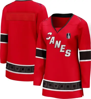 Women's Blank Carolina Hurricanes Breakaway Red ＃ Special Edition 2.0 2026 Stanley Cup Final Jersey
