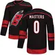 Youth Kyle Masters Carolina Hurricanes ＃0 Authentic Black Alternate Jersey