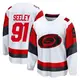 Youth Ronan Seeley Carolina Hurricanes ＃91 Breakaway White Away 2025 Jersey